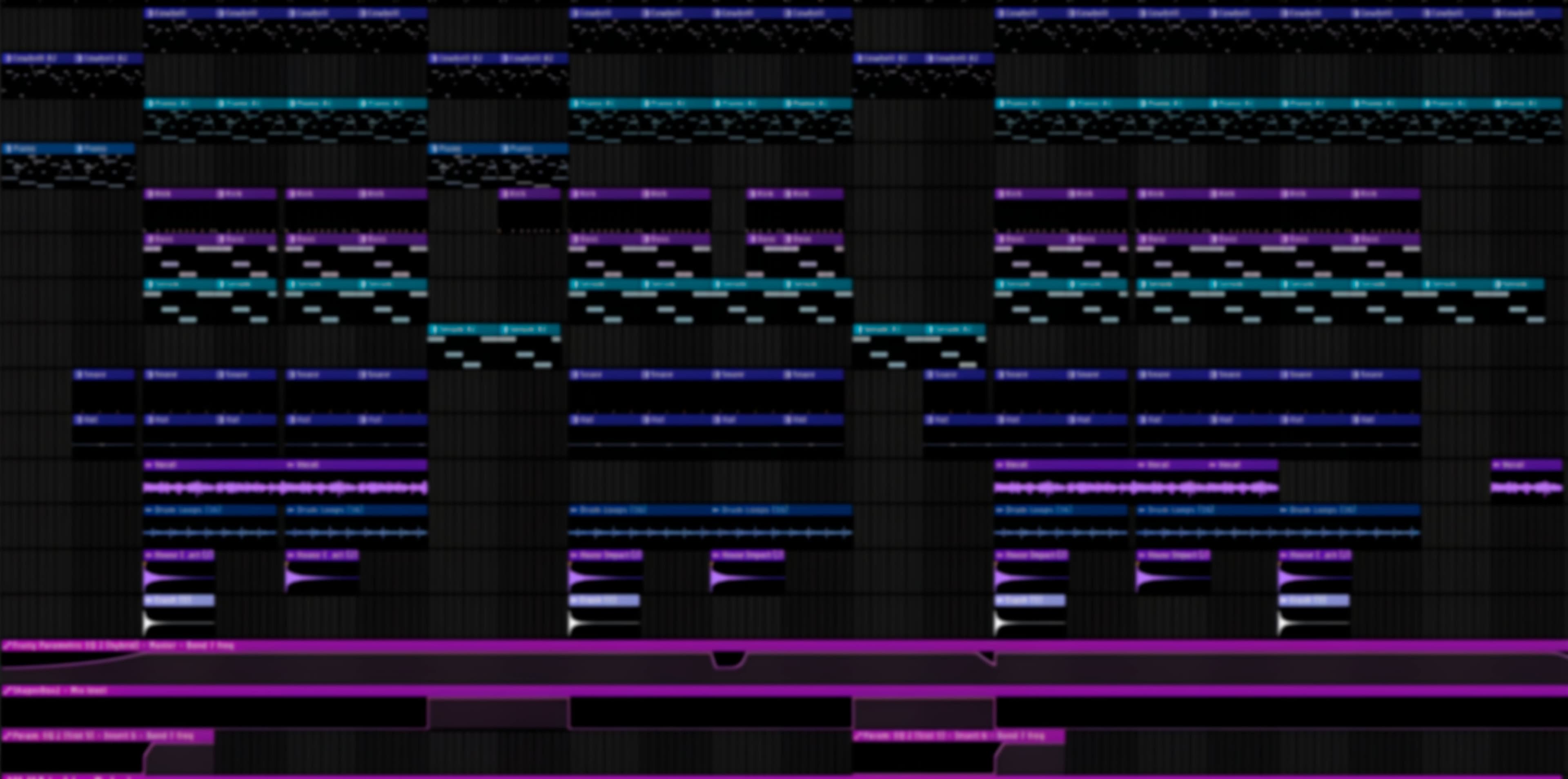 The FL Studio project connected to Evelasting's rebirth